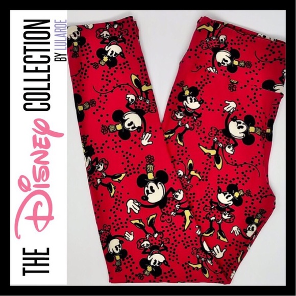 LuLaRoe Disney Minnie Randy Tee & Leggings Outfit - Picture 3 of 8